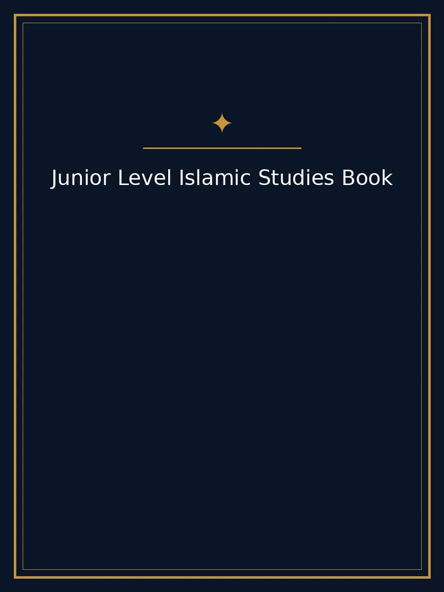 Junior Level Islamic Studies Book preview 3