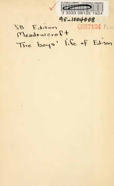 The Boys' Life of Edison - Biography of Thomas Alva Edison preview 2