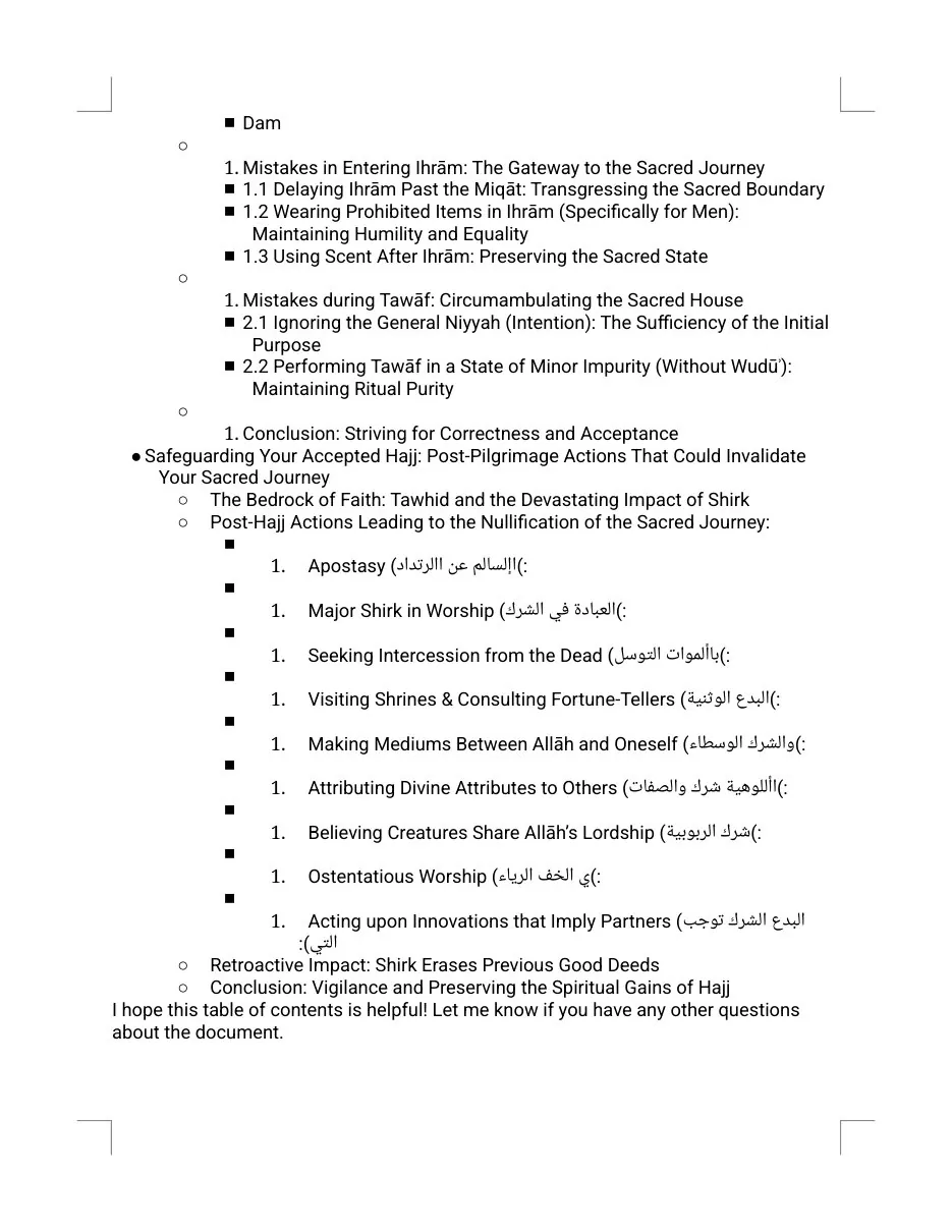 Hajji (Pilgrimage) full Guide, right from setting your intention, to the end of the rituals. preview 3