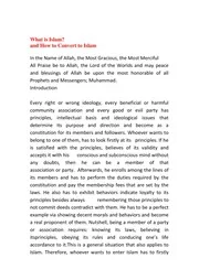 How To Convert To Islam, A simple guide for embracing Islam preview 2