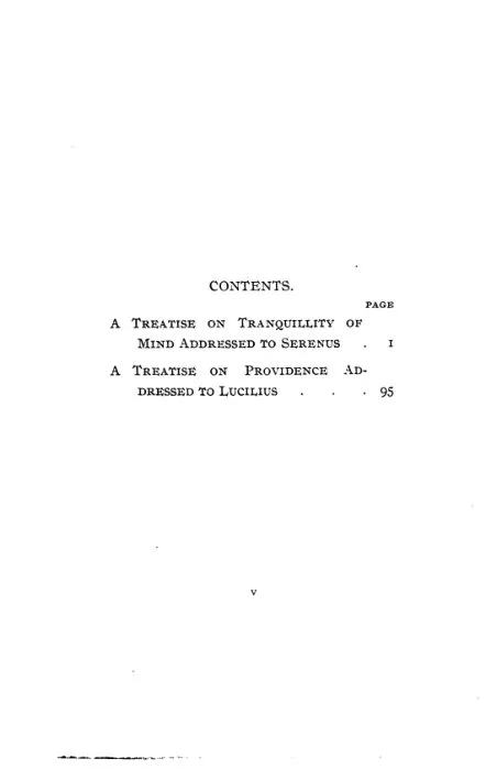 L. Annaeus Seneca: Tranquillity of Mind and Providence preview 5