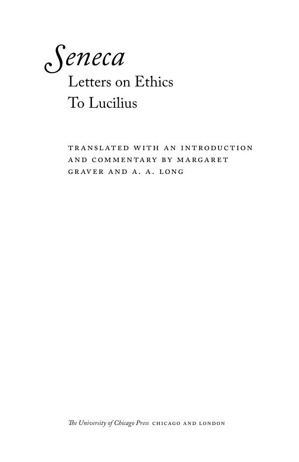 Letters on Ethics By Lucius Annaeus Seneca preview 4