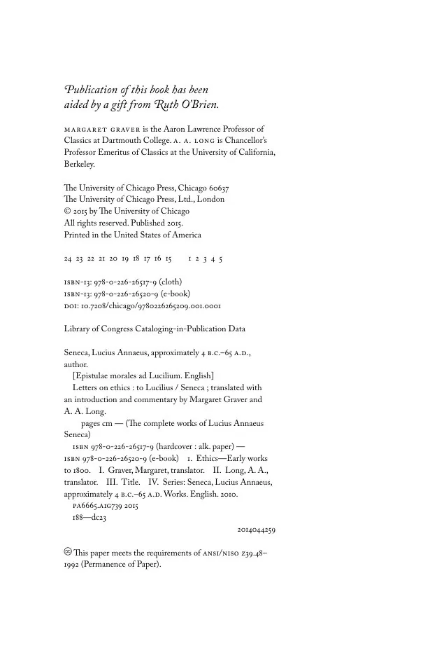 Letters on Ethics By Lucius Annaeus Seneca preview 5
