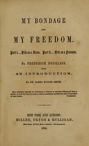 My Bondage and My Freedom by Frederick Douglass