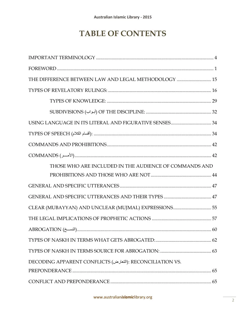 Principles of Islamic Jurisprudence (Usul al-Fiqh): A Beginner's Guide preview 5