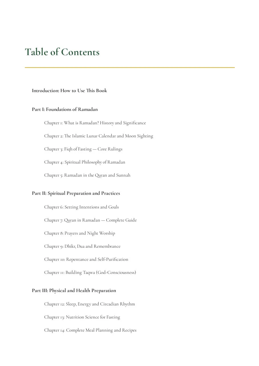 The Complete Ramadan Companion, by beinspiredbyislam.com preview 4